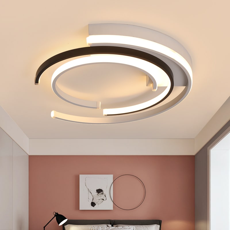 Candelabru circular cu led - elegant