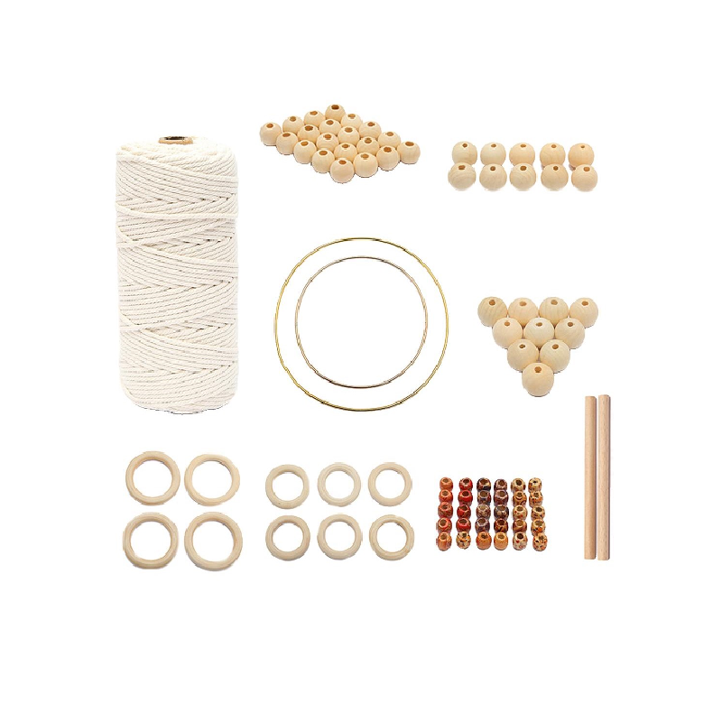 Kit de macramé para colgar plantas