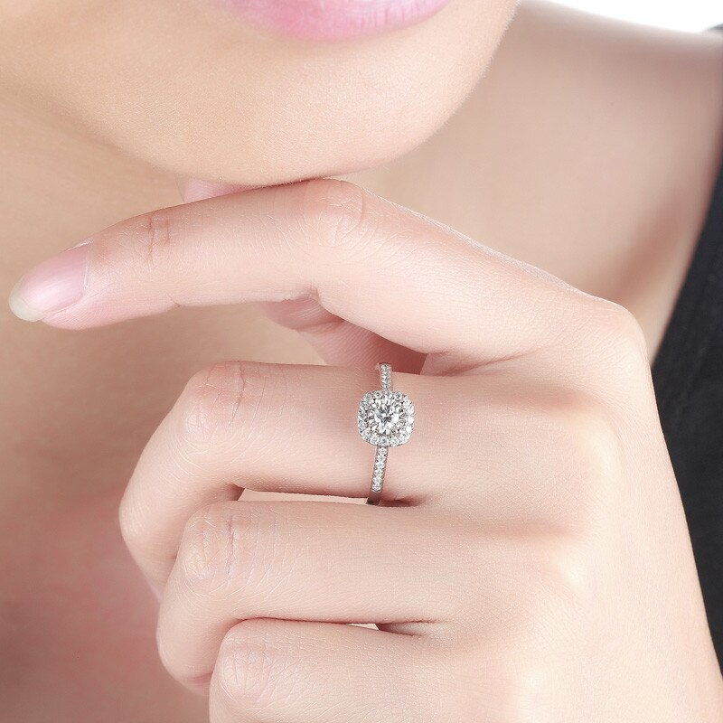 Solitaire prinsessring