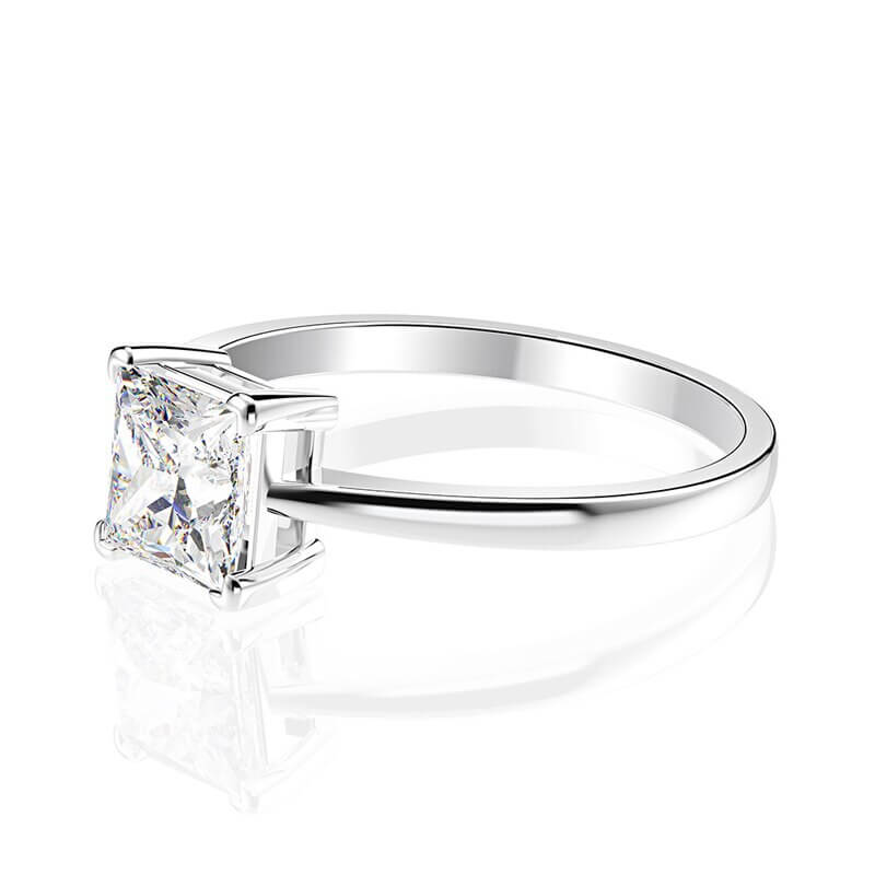 Solitaire prinsessdiamantring