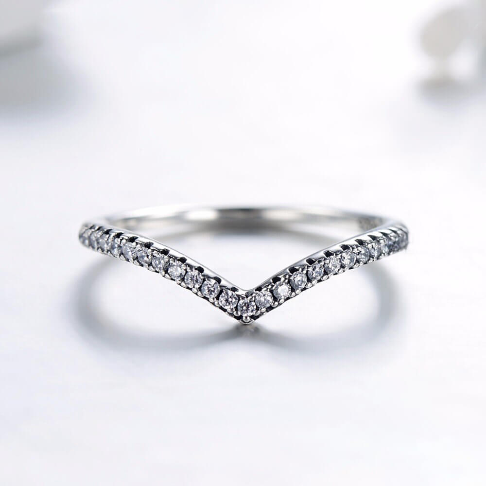 Princess cut ring