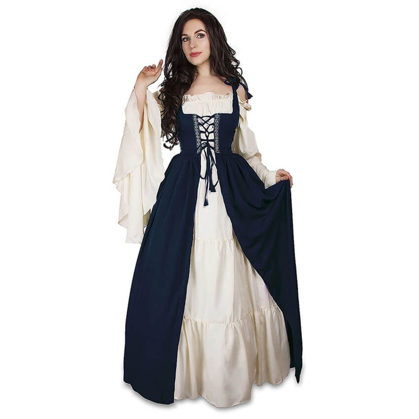 Rochie de prințesă medievală pentru femei