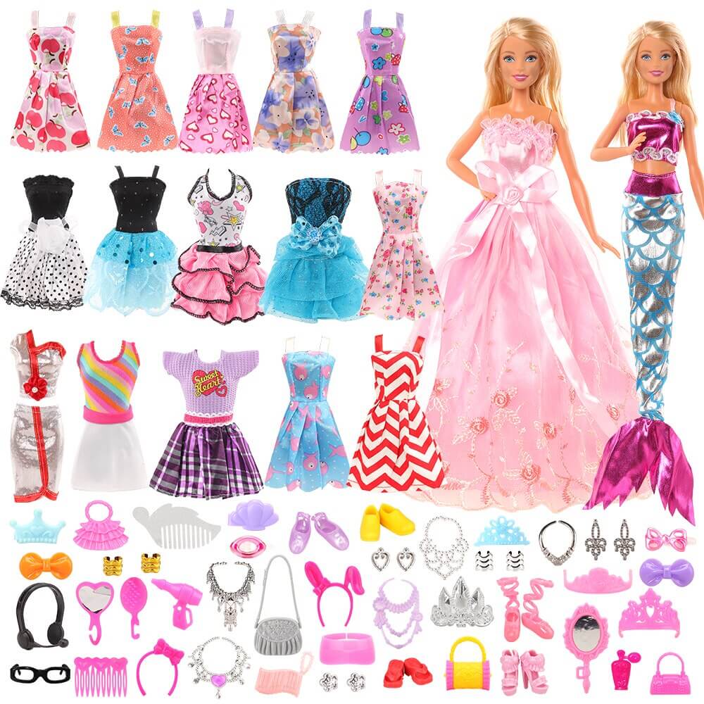 Fata jocuri barbie printesa face până și rochie de până