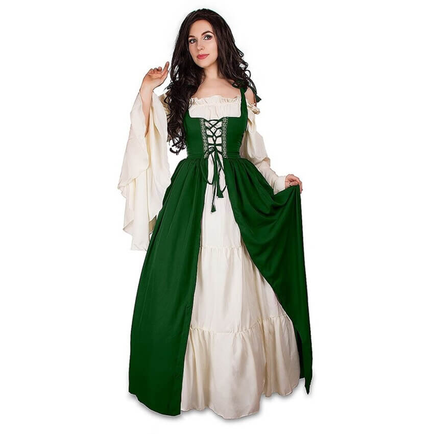 Rochie de prințesă medievală pentru femei