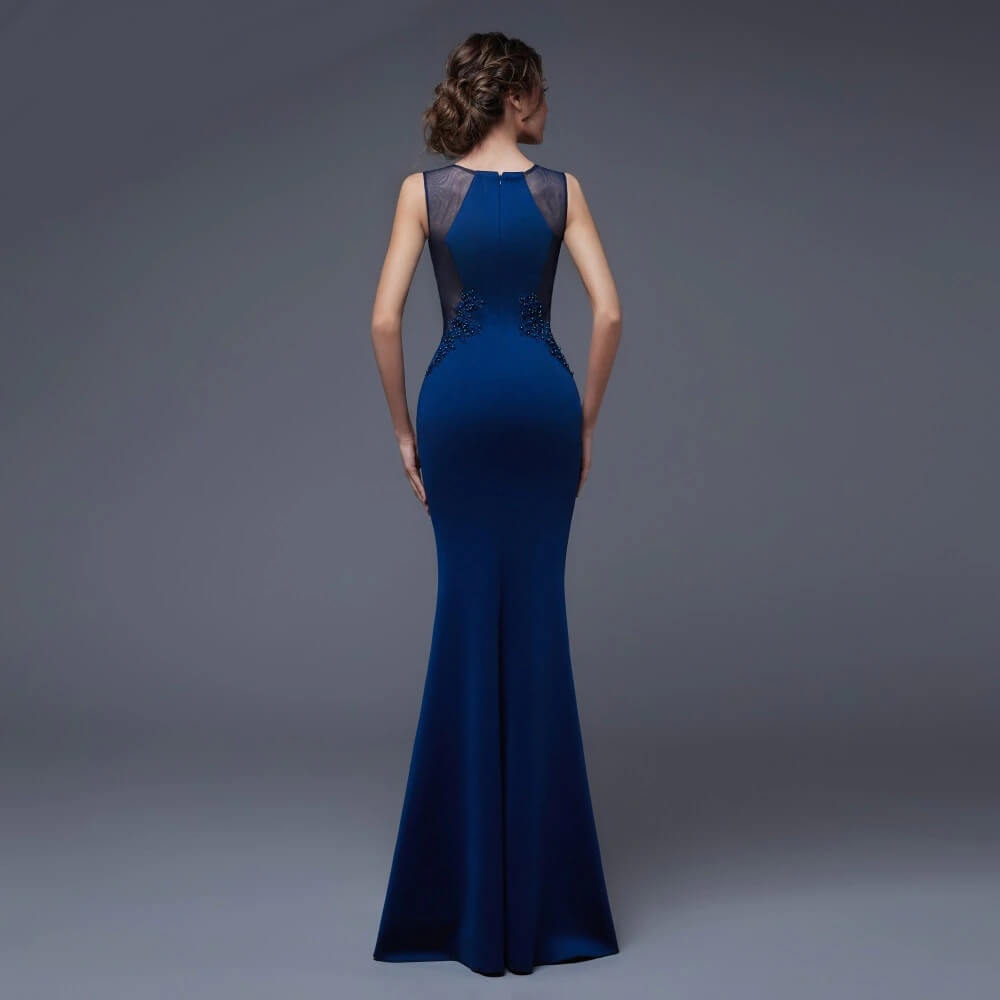 Rochie de bal albastru marin