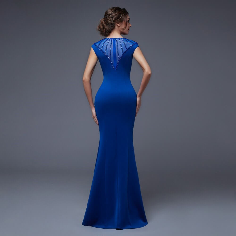 Rochie de bal albastru regal