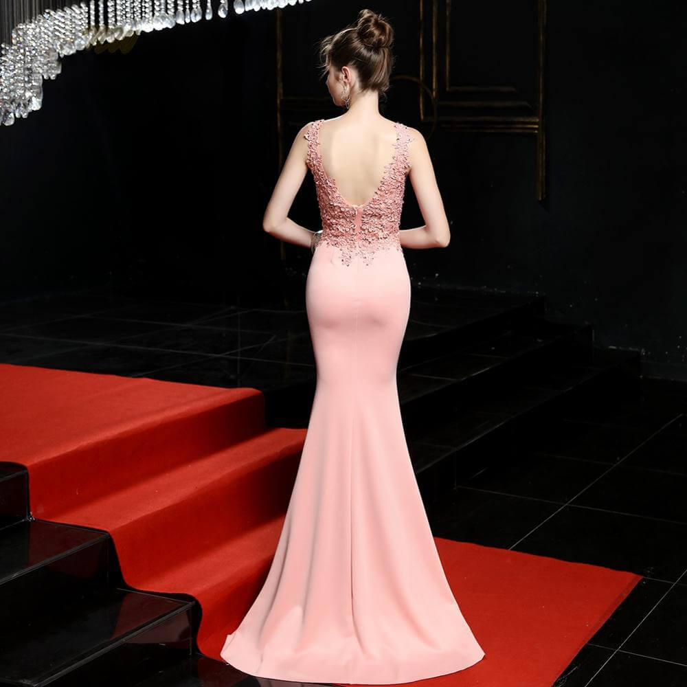 Rochie de bal roz