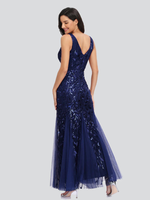 Rochie de bal albastru regal