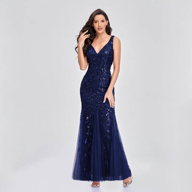 Rochie de bal albastru regal