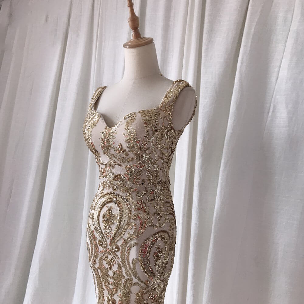 Rochie de mireasă prințesă de aur