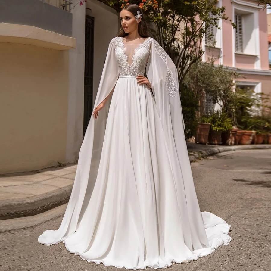 Princess dantelă halter rochie de mireasa