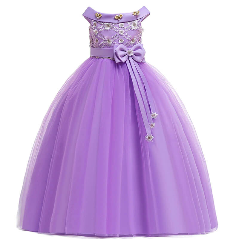 Rochie de domnișoară de onoare violet