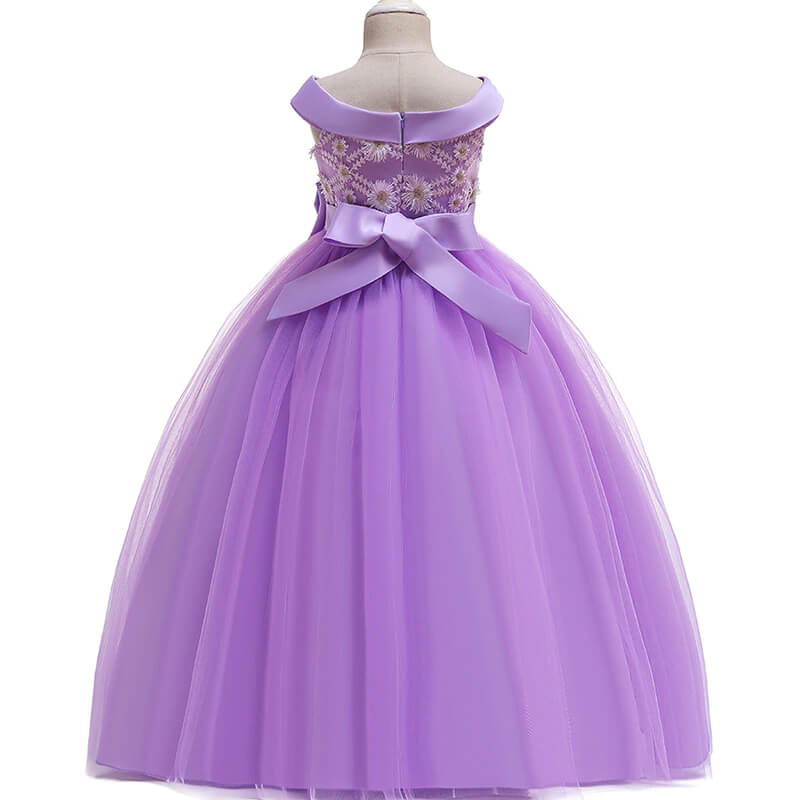 Rochie de domnișoară de onoare violet