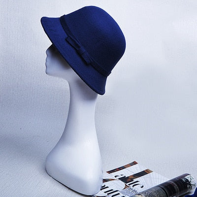 Gentleman vintage hatt – slør