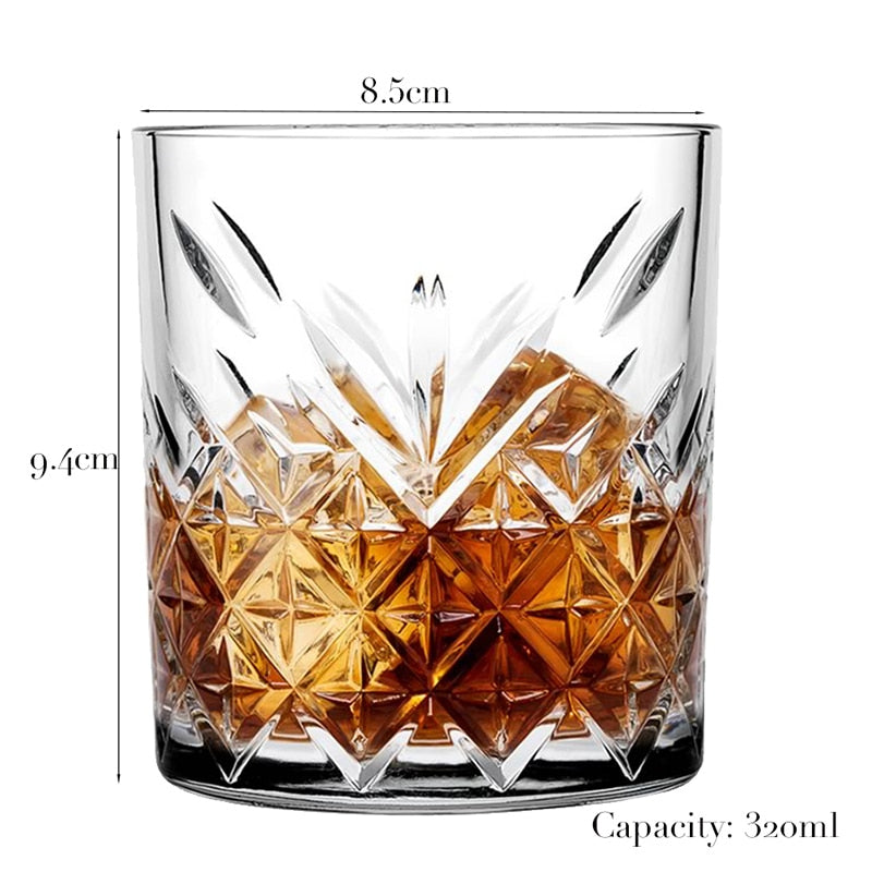 Böhmisk whiskyglass