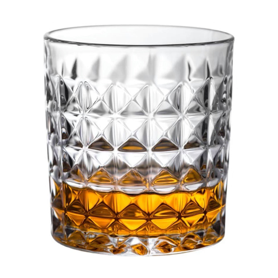 Terning av whiskyglass