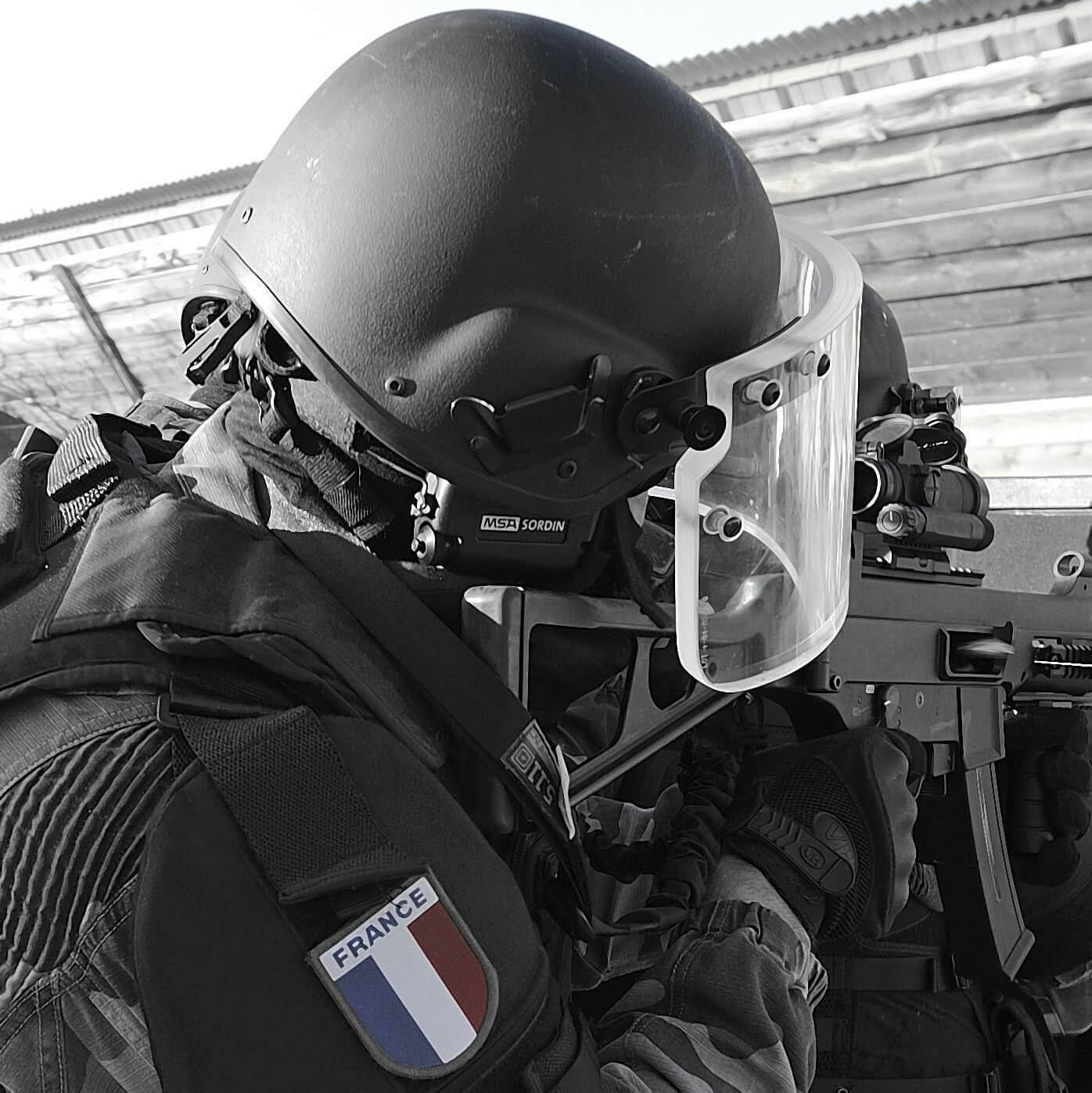 Căști cu anulare electronică a zgomotului Supreme Pro-X Military Military cu bandă pentru cap