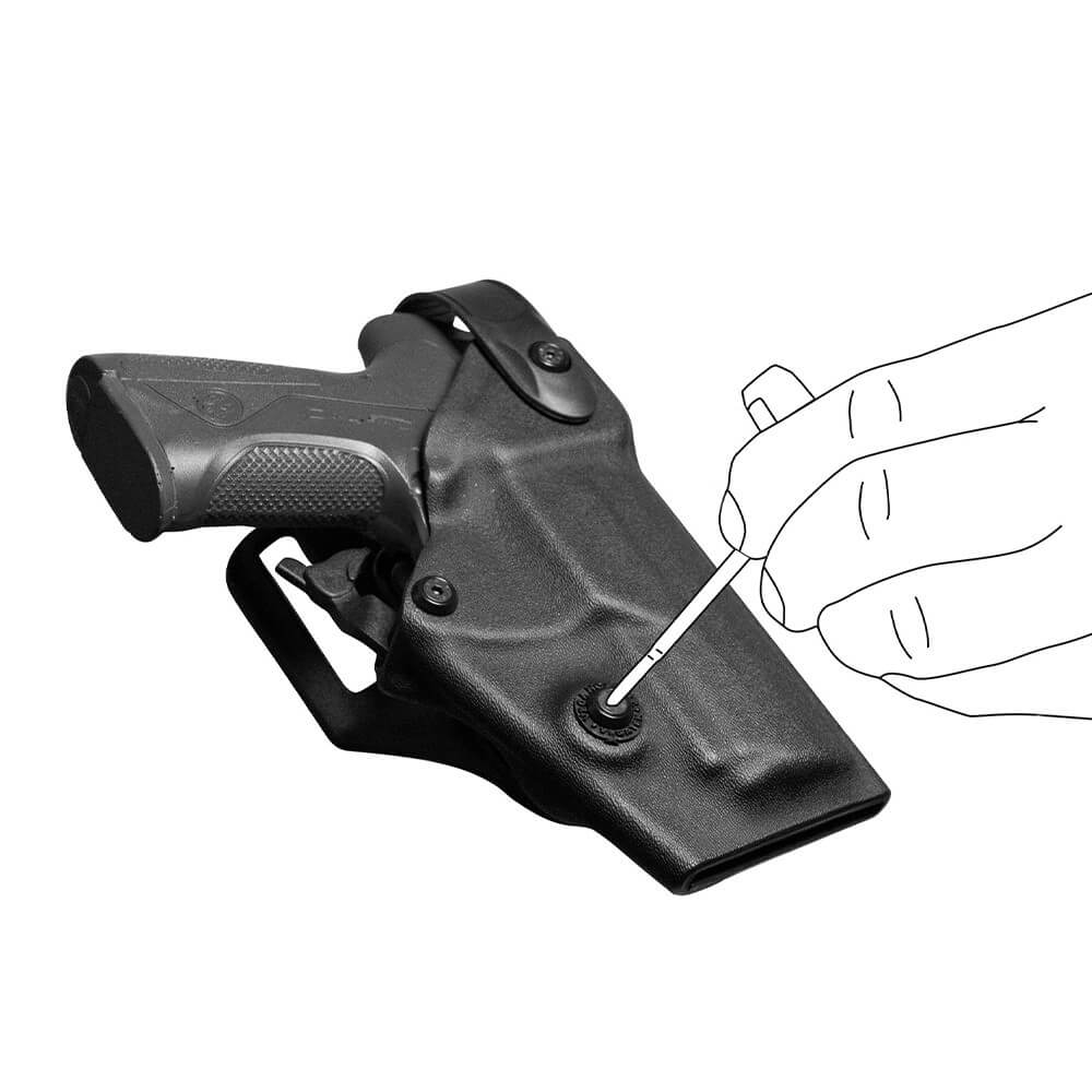 Kabura do Glocka 19 dla leworęcznych Vegatek Top VKT8 czarna