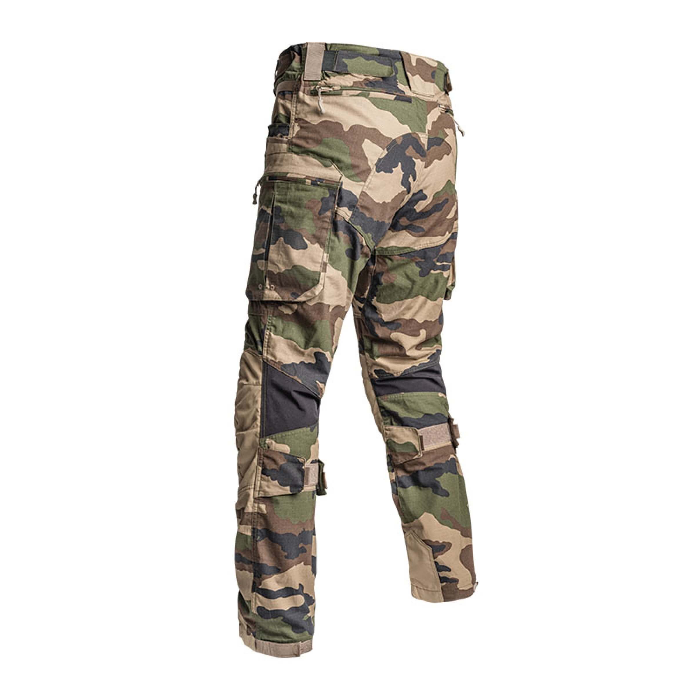 Pantaloni pentru bărbați V2 Fighter Trellis pentru bărbați, 83 cm între picioare, camuflaj camuflaj fr/ce