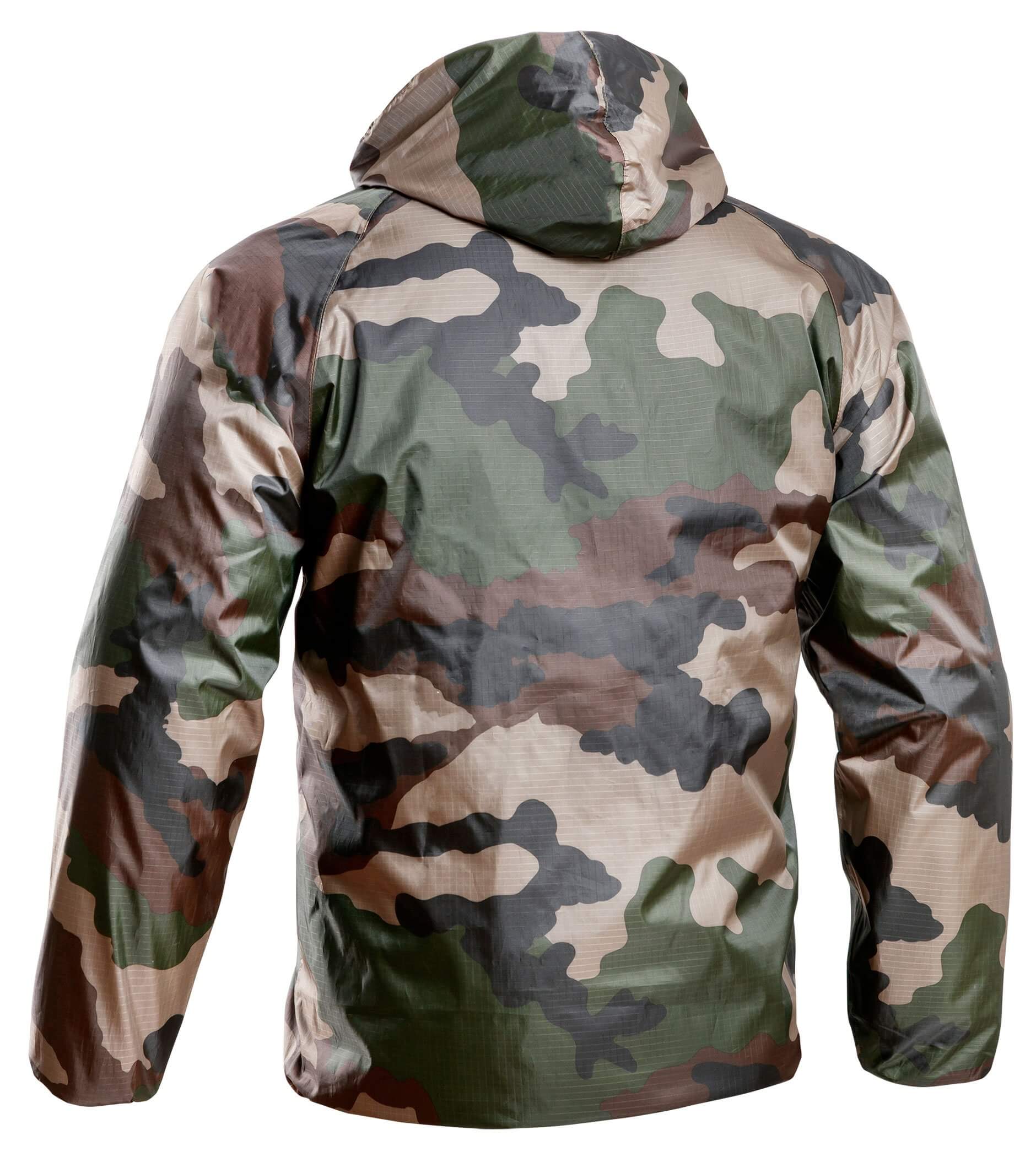 Jachetă de ploaie militară ultra-ușoară cu came