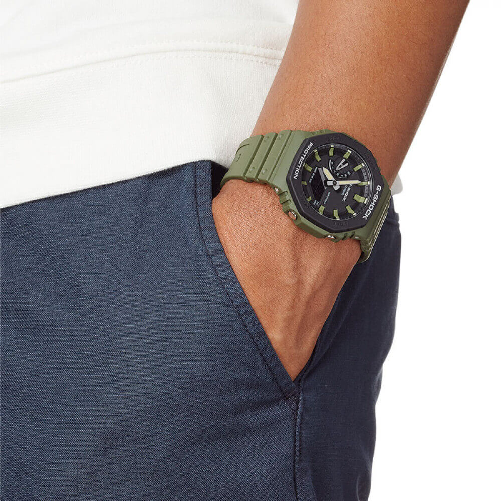 Zegarek wojskowy G-Shock Classic Khaki GA-2110SU