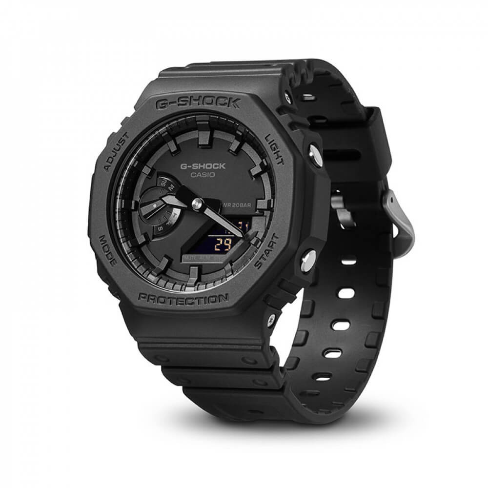 G-Shock Classic GA-2100 Czarny zegarek wojskowy