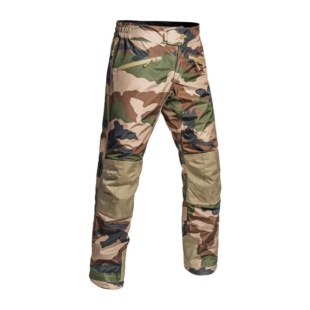 Pantaloni militari de luptă Hardshell pentru bărbați 83 cm între picioare camuflaj camuflaj fr/ce