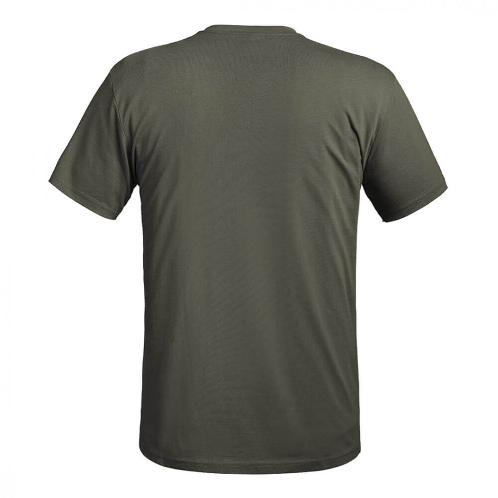 Męska koszulka wojskowa w kolorze khaki z mocnym przewiewem