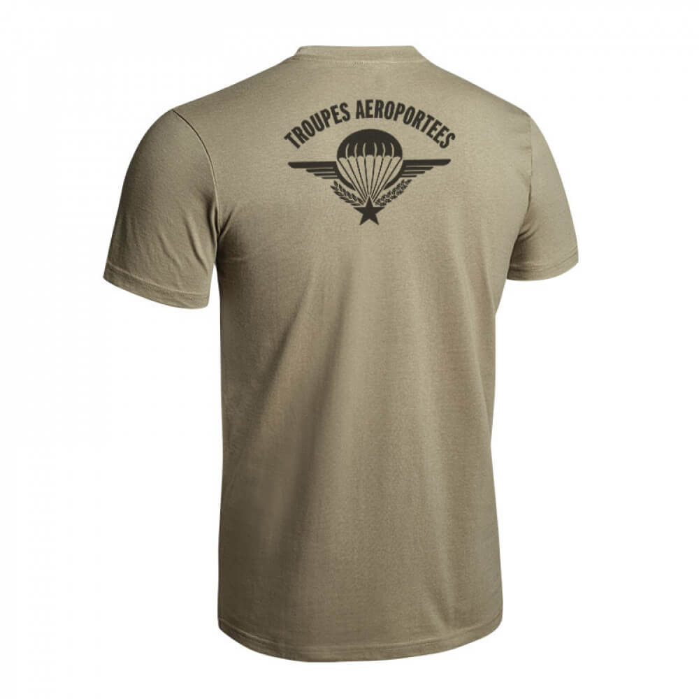 Armată Paratrooper T-Shirt Tan Strong