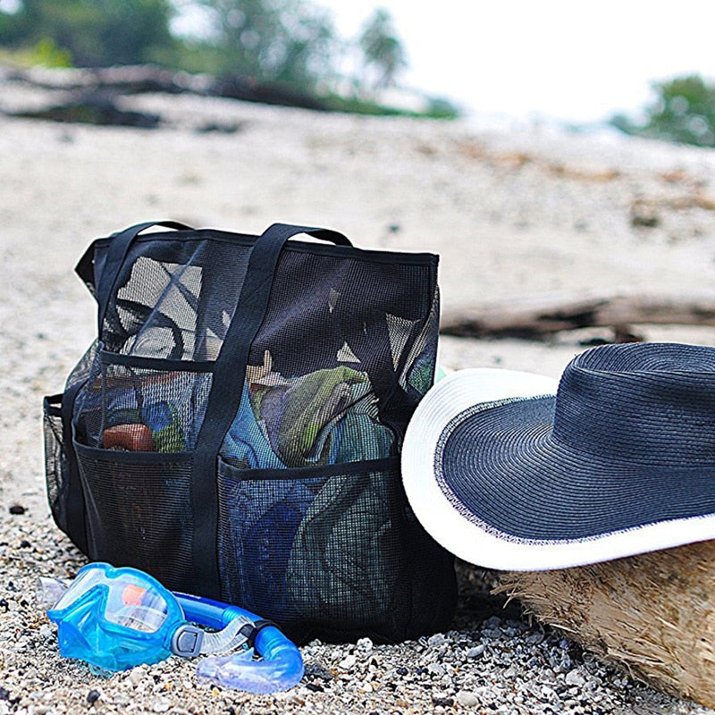 Borsa da spiaggia trasparente xxl grande