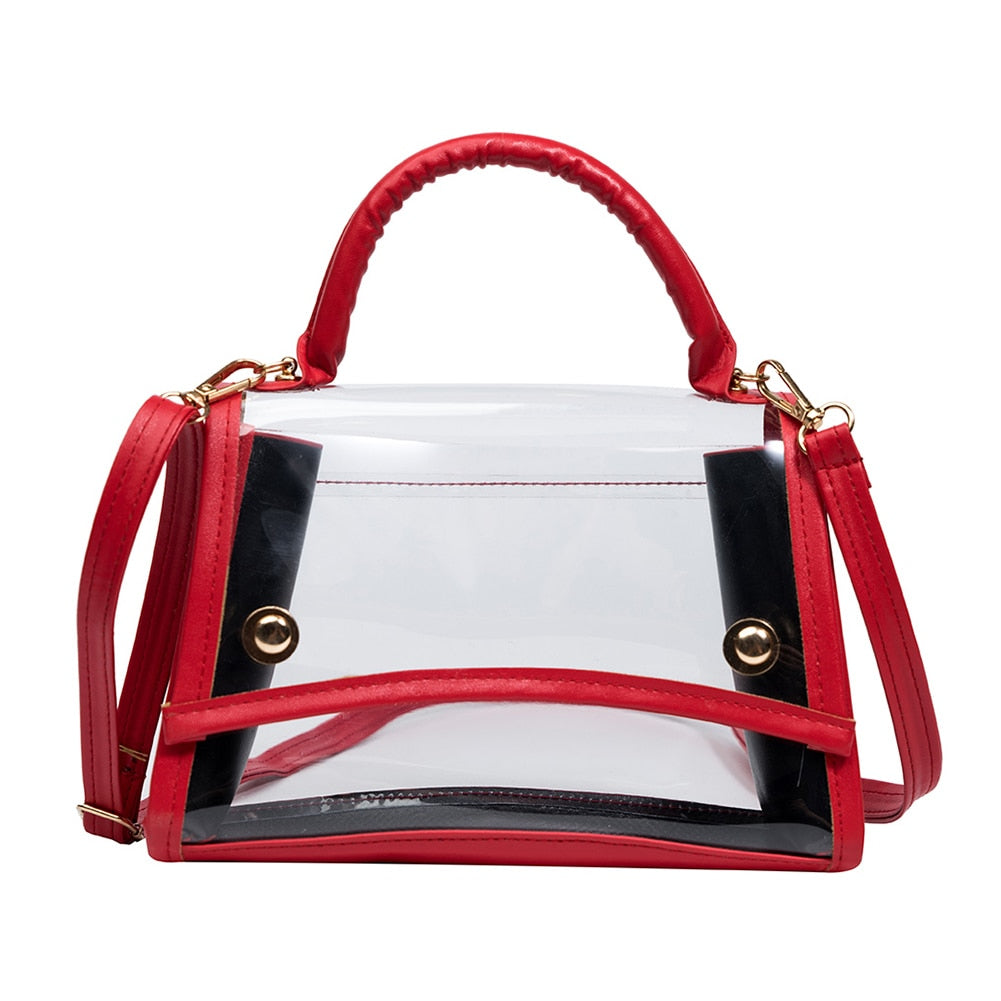 Borsa donna in PVC trasparente