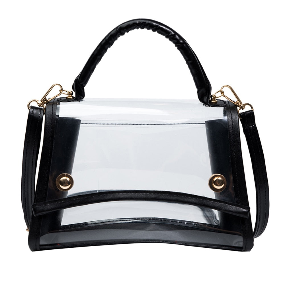 Borsa donna in PVC trasparente