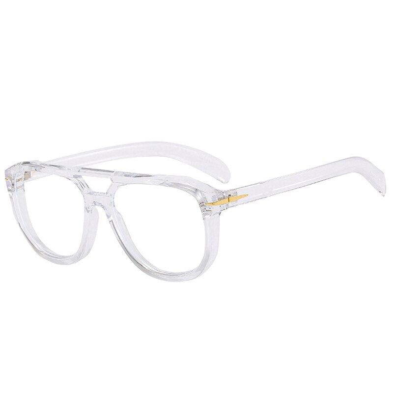 Sonnenbrille Gestell transparent Frau