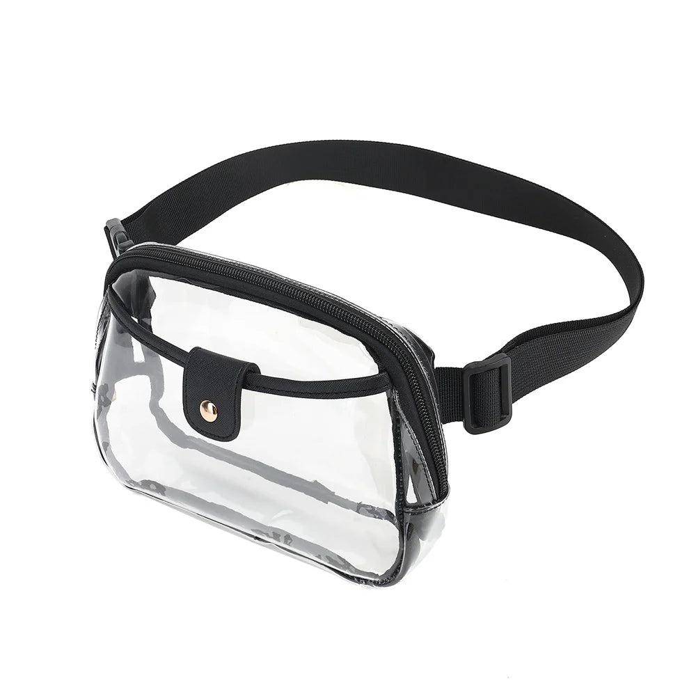 Priehľadný dámsky fanny pack