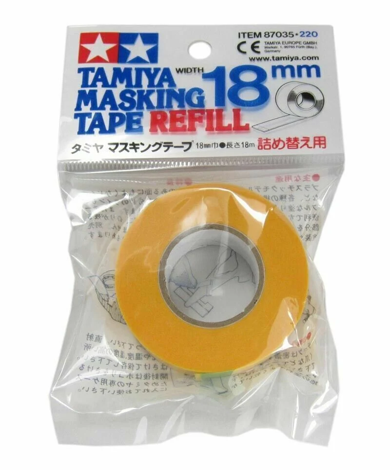 TAMIYA SZERSZÁMOK / KIEGÉSZÍTŐK - MASZKOLÓSZALAG UTÁNTÖLTŐ 18MM (12)