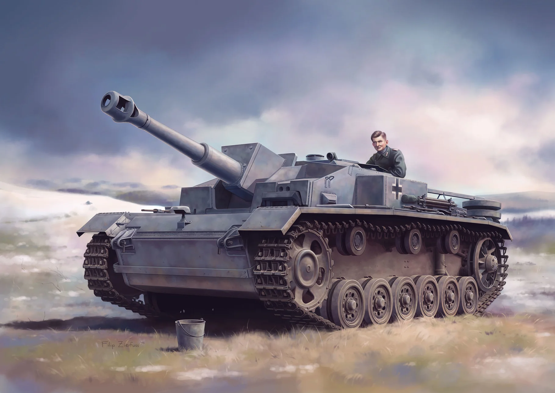 Dragon 1/35 2. verdenskrig tysk 10.5cm StuH.42 Ausf.E/F (Smart Kit) Dragon 1/35 2. verdenskrig tysk 10.5cm StuH.42 Ausf.E/F (Smart Kit)