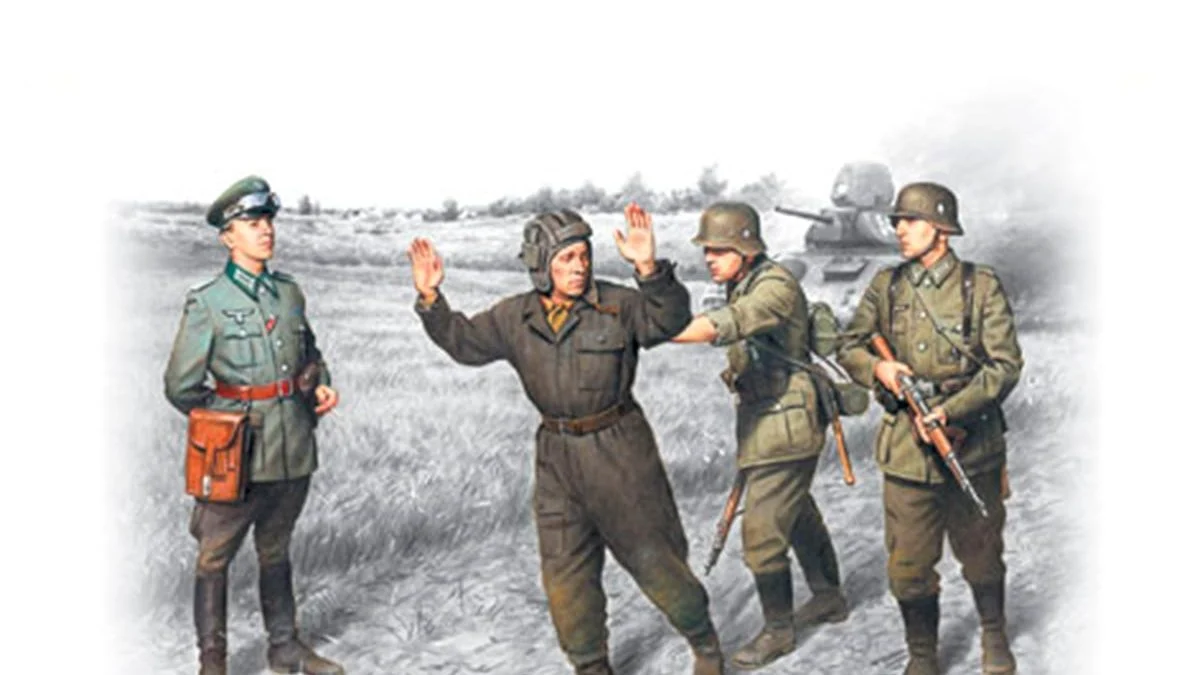 ICM 1/35 WW2 operacija Barbarossa, 22. lipnja 1941. (4 figure)
