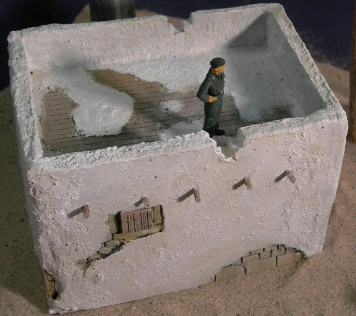 Nordafrikanisches Haus, Diorama-Bausatz im Maßstab 1/35 Nordafrikanisches Haus, Diorama-Bausatz im Maßstab 1/35