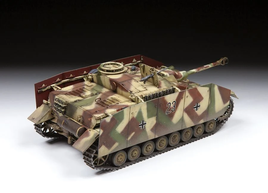 Zvezda 1/35 WW2 tysk STUG IV stridsvogn byggesett