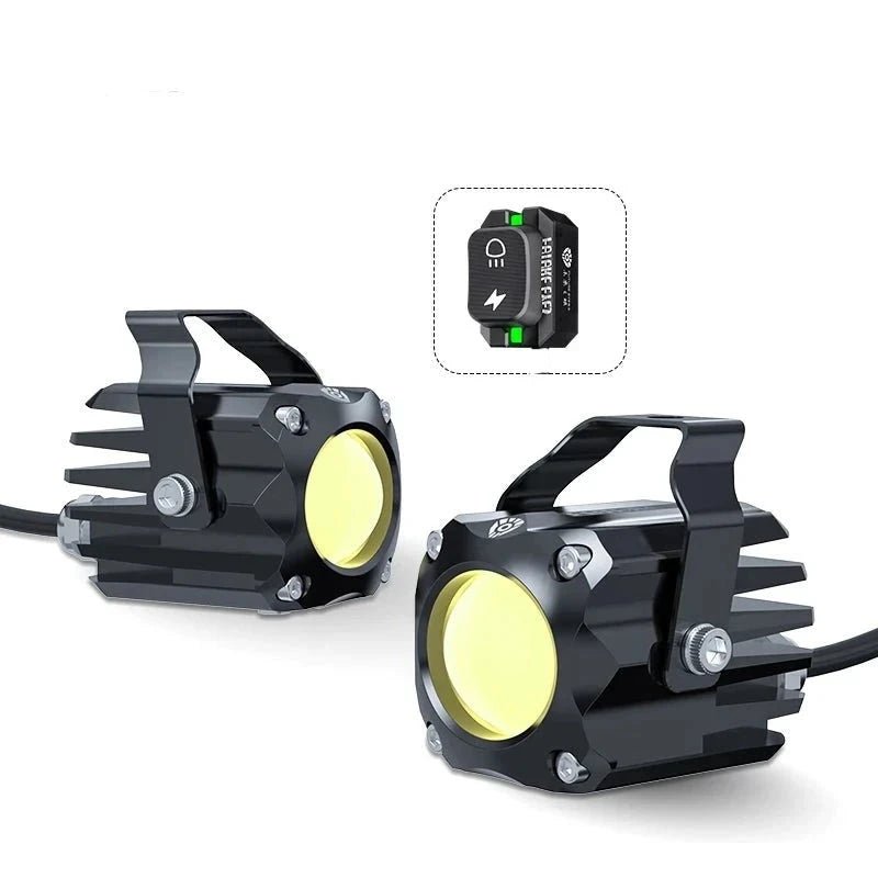 Dodatno LED prednje svjetlo za motocikl | f150-s (bežični prekidač)