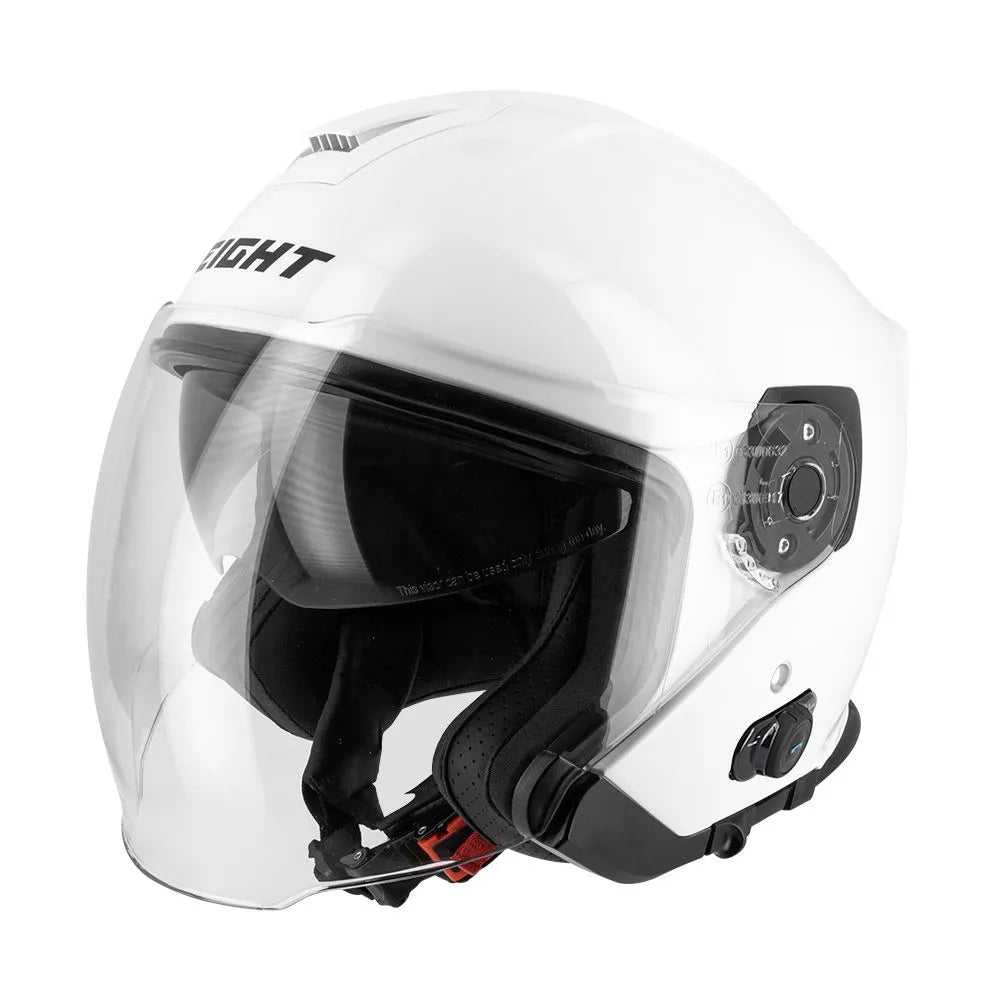 Bluetooth jet kaciga – s770 bijela