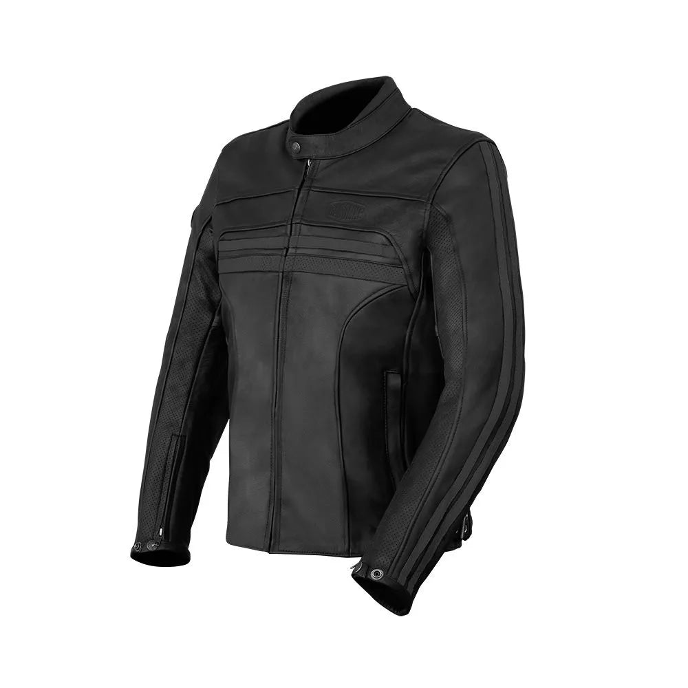 Muška vintage kožna motociklistička jakna
