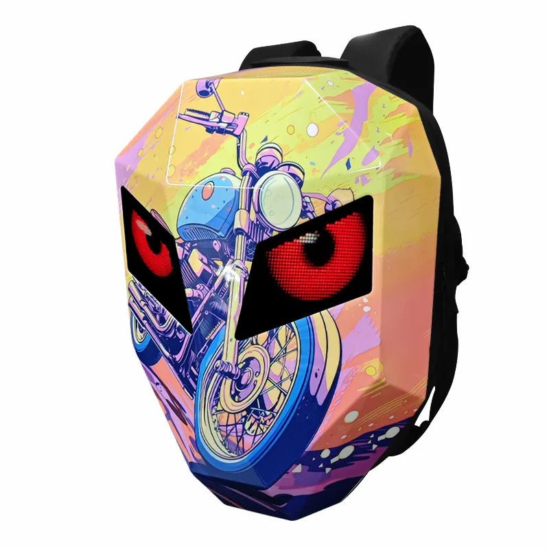 LED mototsiklistichki ranats – neon rider izdanje
