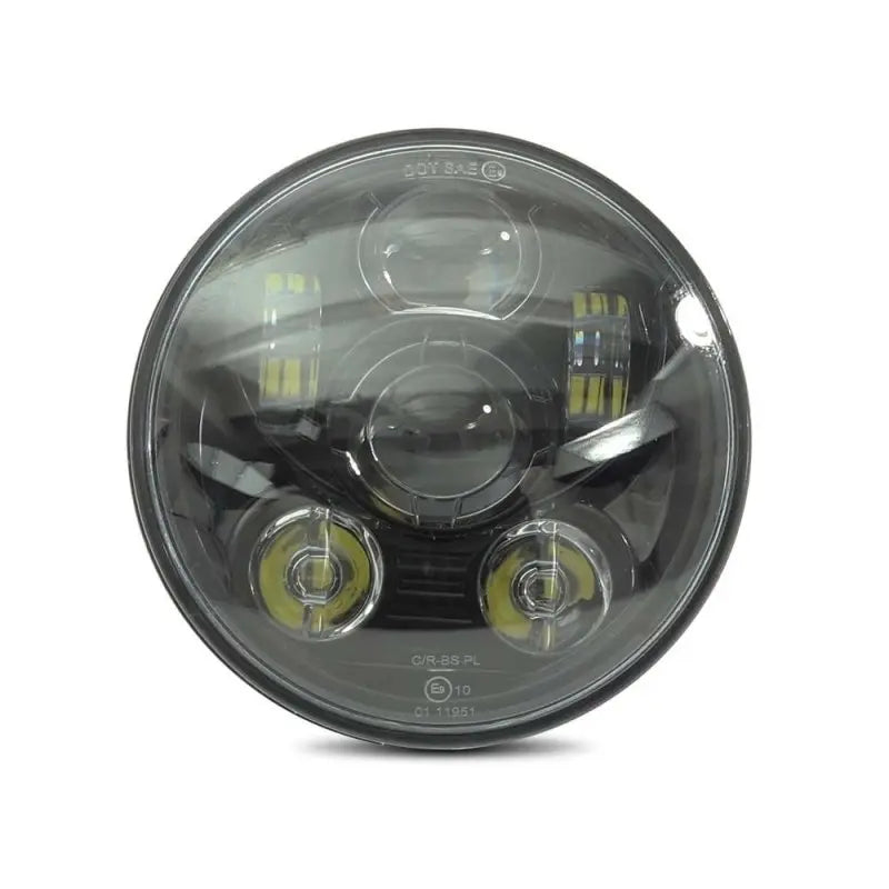 5,75 inčni motociklistički led projektor s h4-h13 adapterom kompatibilan s harley davidson crnim