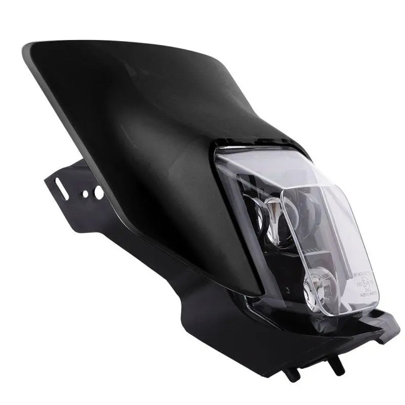 LED reflektor za motocikl + crna enduro offroad registarska pločica