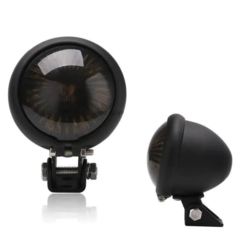 Cafe racer LED stražnja svjetla za motocikl – crna