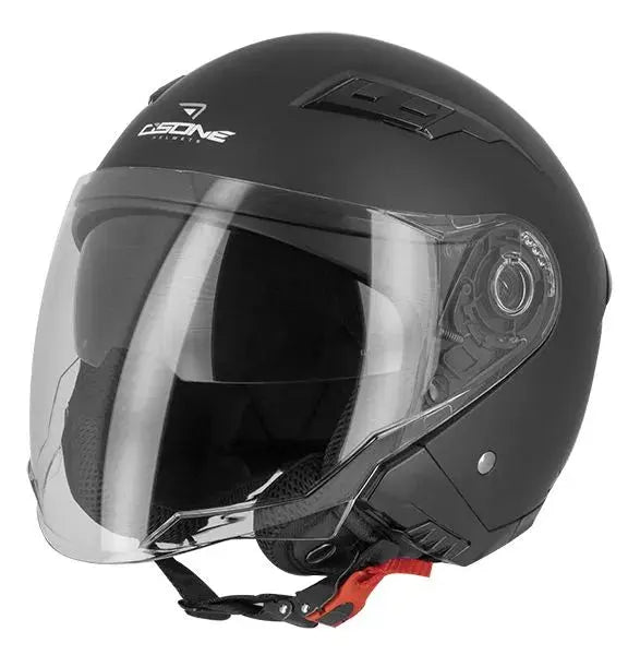 Vintage jet motociklistička kaciga – mat crna