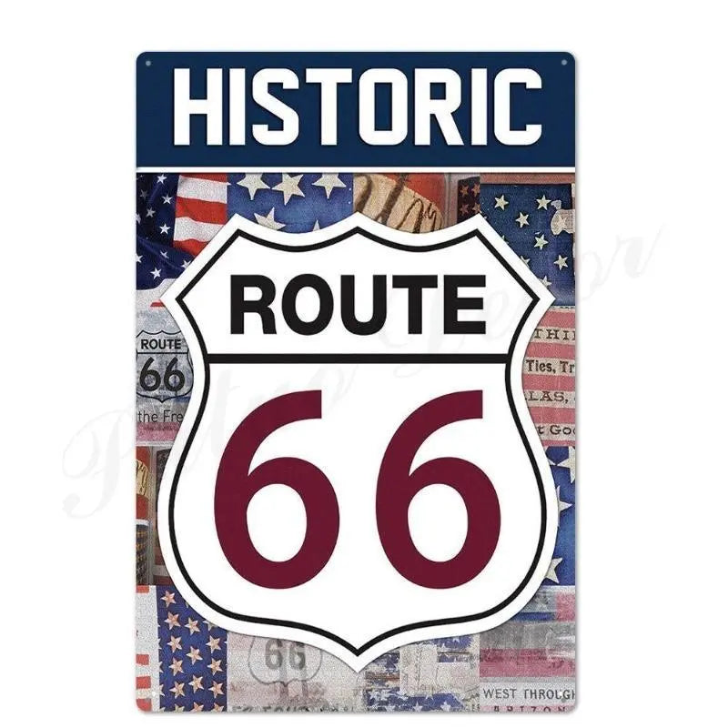 Ukrasna ploča American Route 66