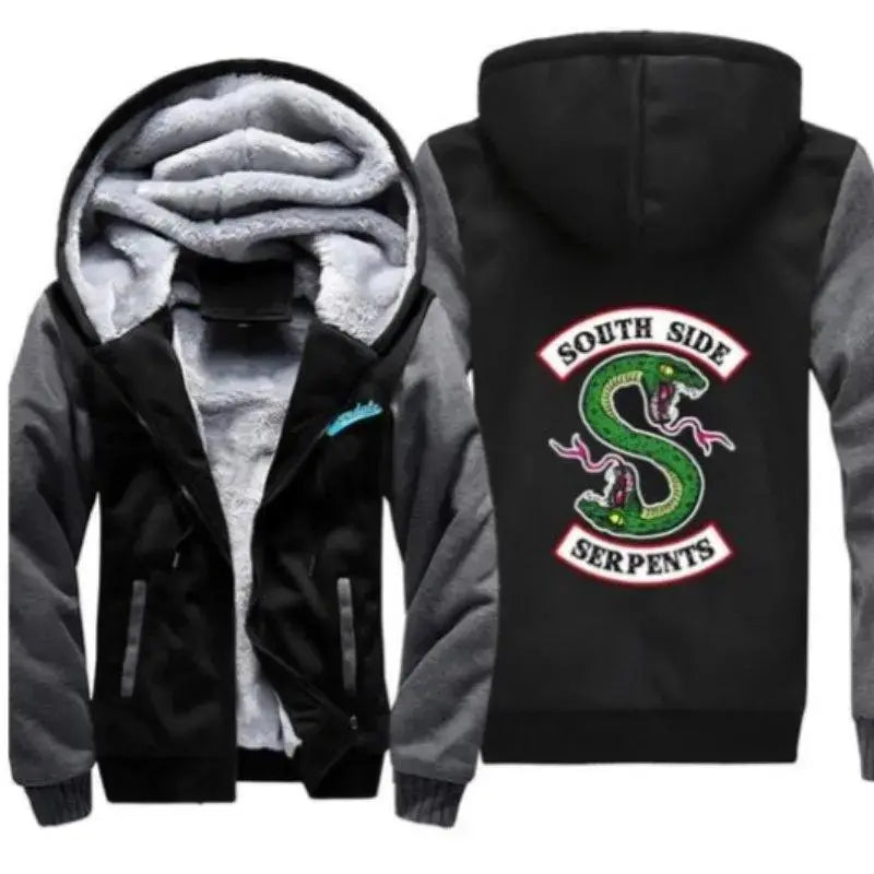 Bikerska jakna od flisa Southside Serpents