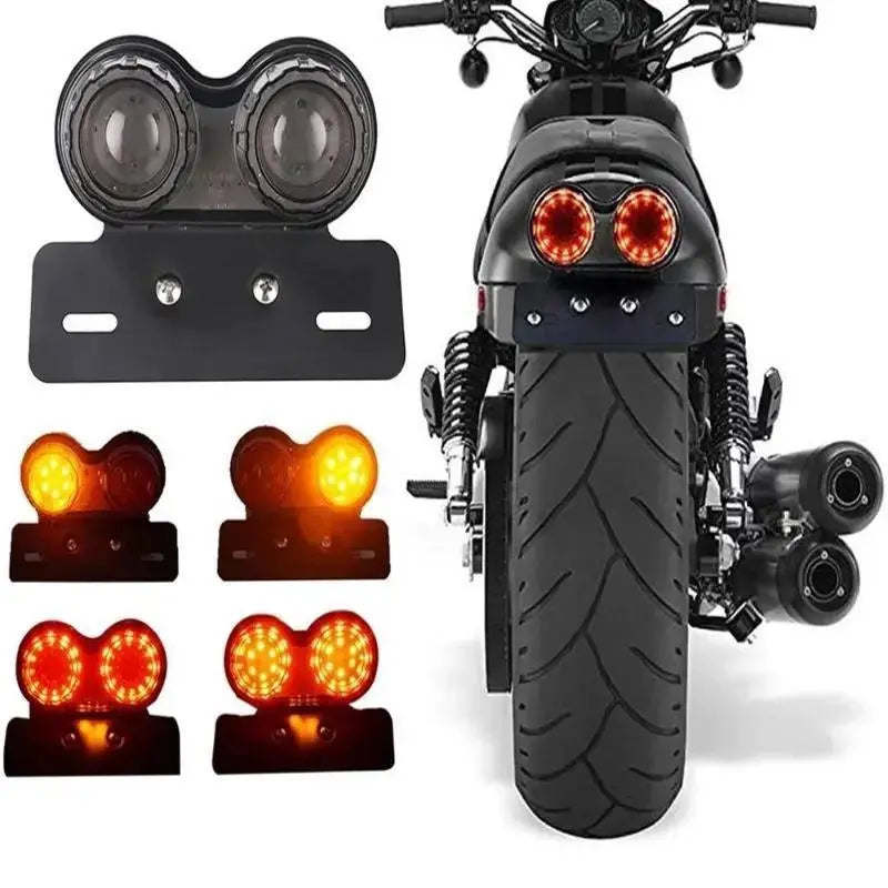 Mototsikl LED zadnje svetlo treperi